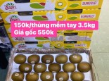 BIG SALE KIWI VÀNG NEW ZEALAND MỀM TAY CHỈ 150.000/ THÙNG 3.5KG