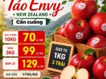 BIG SALE TÁO ENVY NEW ZEALAND SIZE TO 1KG 3 TRÁI CHỈ 70K/KG KHI MUA THÙNG 10KG