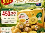KIWI VÀNG NEW ZEALAND 450.000/ THÙNG 22 TRÁI 3.5KG RUỘT