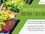 Mừng Đại Lễ 30/4 - 1/5 Giảm Đến 30%