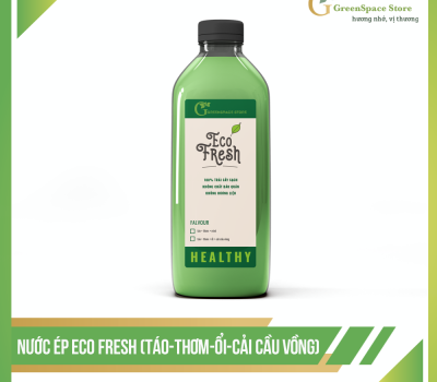 NƯỚC ÉP ECO FRESH (TÁO-THƠM-ỔI-CẢI CẦU VỒNG)