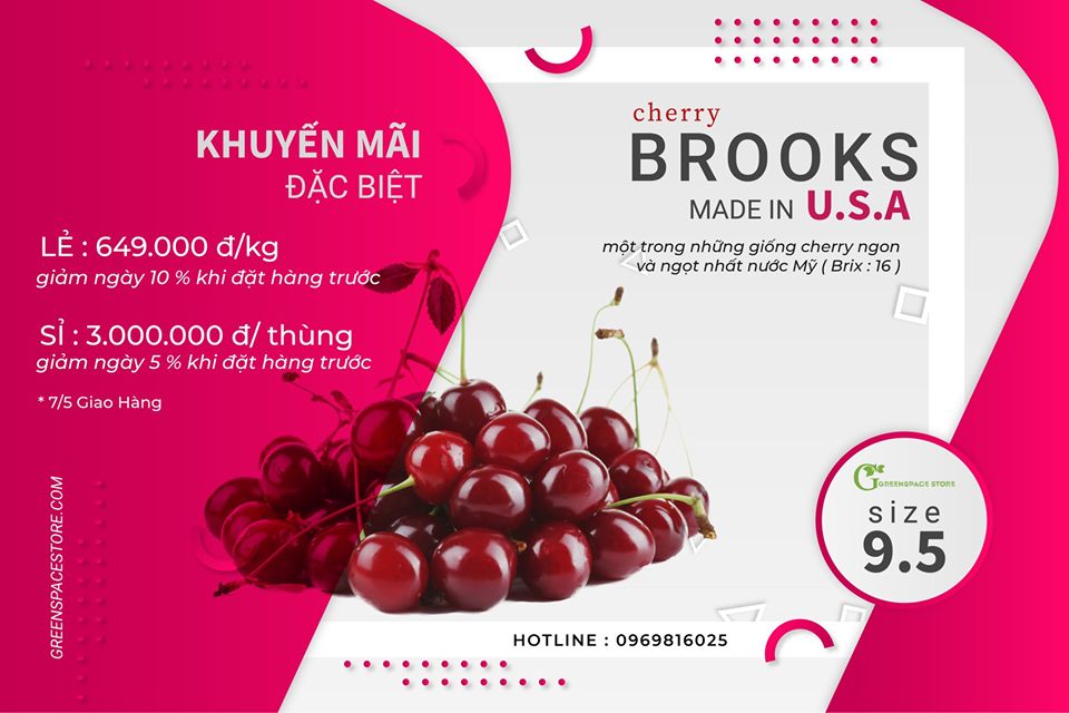 Cherry Mỹ Nhập Khẩu TP.Hcm